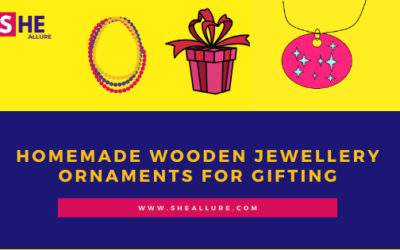 Homemade Wooden Jewellery Ornaments for Gifting