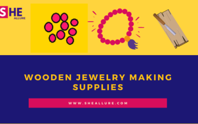 Wooden Jewelry Making Supplies