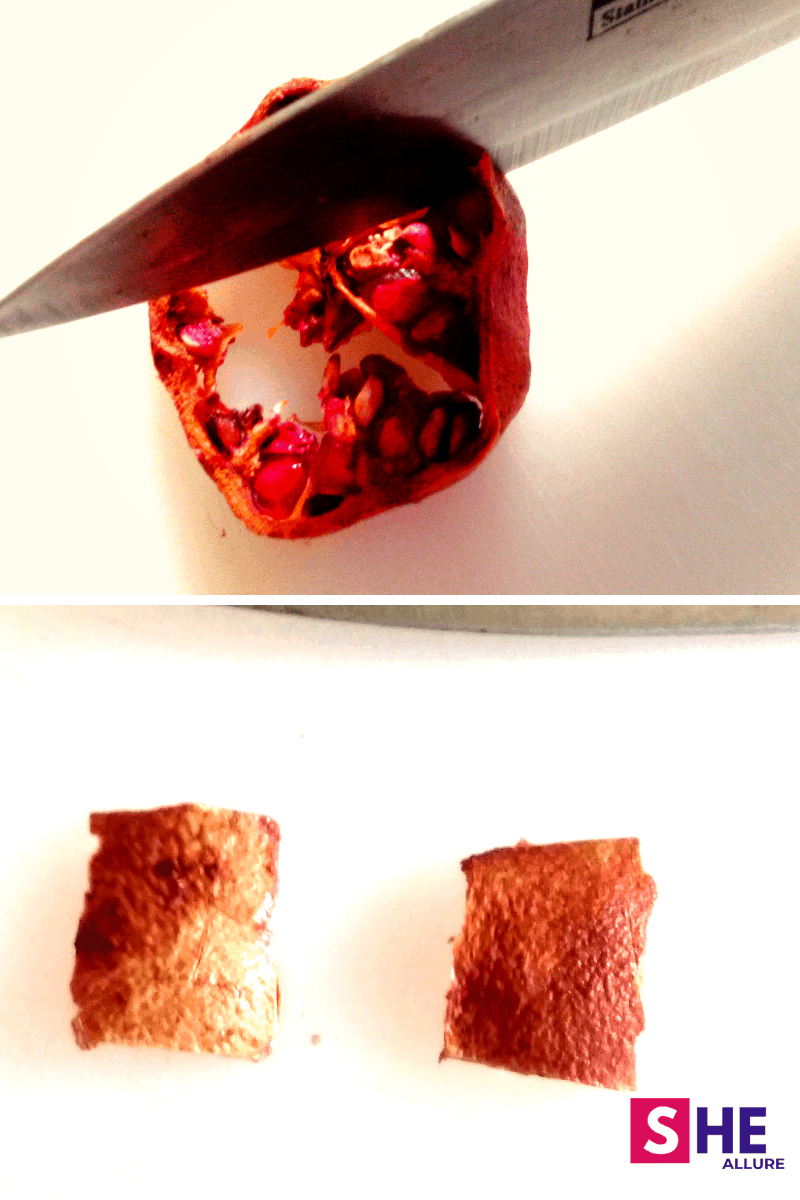Cut Dried Pomegranate